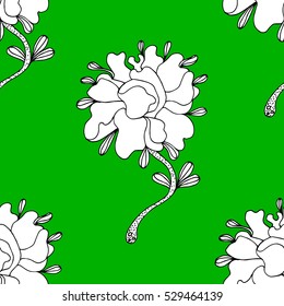 vector flower ornament