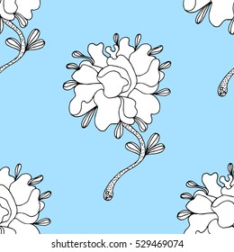 vector flower ornament