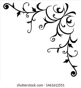 Vector Flower Ornament Design Elements, EPS 10