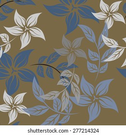 Vector Flower Pattern 