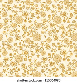 Vector flower pattern background