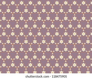 vector flower pattern background