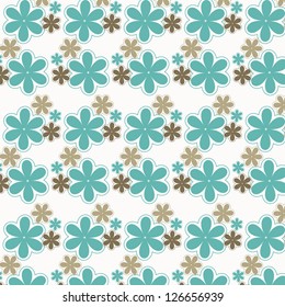 vector flower pattern background
