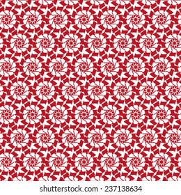 Vector flower pattern background.