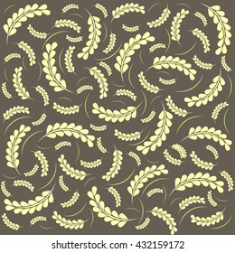 Vector flower pattern background. Elegant texture for backgrounds.