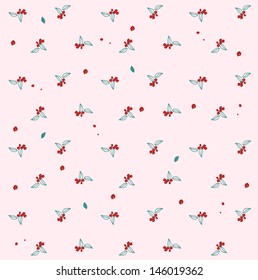 Vector flower pattern. Background with flowers. vector 