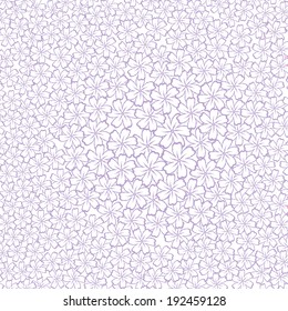 Vector flower pattern background. Texture for design.
