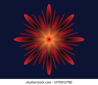 Vector Flower pattern for Graphics Design