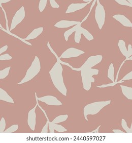 Vector flower pattern seamless repeat pattern digital artwork
