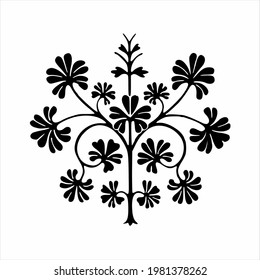vector de una flor