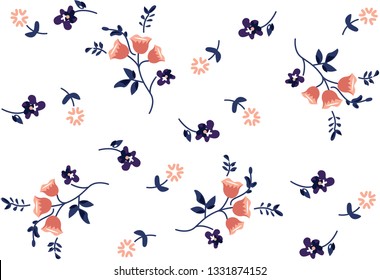 Vector Flower Print