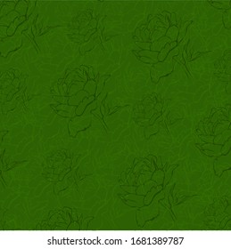 
Vector flower print for fabric