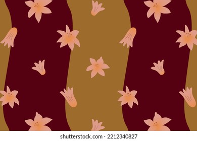 vector flower repeating pattern best for fabric printing and wrapping cloth pattern seamless easy to print available in swatch form, can be used for wrapping too. 