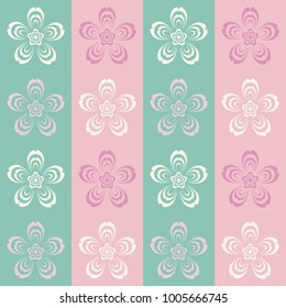 Vector flower seamless pattern background.  texture for backgrounds. seamless texture for wallpapers, textile, wrapping. Eps 10.