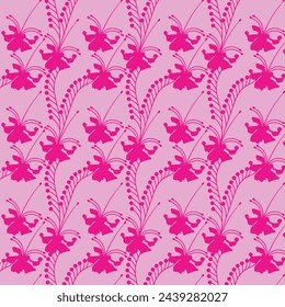 Vector flower seamless pattern background. Elegant texture for backgrounds. Classical luxury old fashioned floral ornament, seamless texture for wallpapers, textile, wrapping.