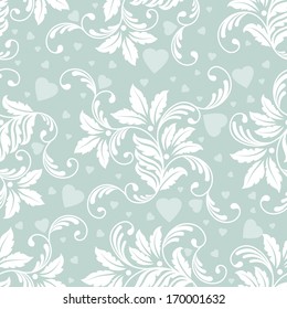 Vector flower seamless pattern element. Elegant texture for backgrounds.