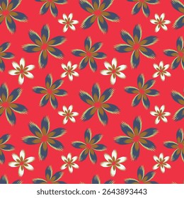 Vector flower seamless pattern element. Elegant texture for backgrounds. Classical luxury old fashioned floral ornament, seamless texture for wallpapers, textile, wrapping