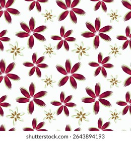 Vector flower seamless pattern element. Elegant texture for backgrounds. Classical luxury old fashioned floral ornament, seamless texture for wallpapers, textile, wrapping