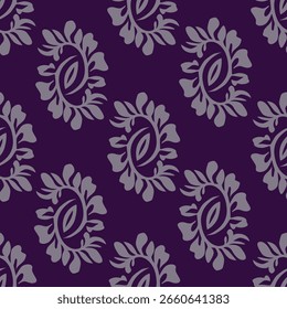 Vector flower seamless pattern element. Elegant texture for backgrounds. Classical luxury old fashioned floral ornament, seamless texture for wallpapers, textile, wrapping