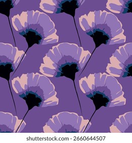 Vector flower seamless pattern element. Elegant texture for backgrounds. Classical luxury old fashioned floral ornament, seamless texture for wallpapers, textile, wrapping