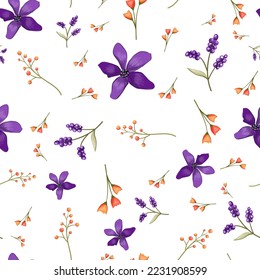 Vector flower seamless repeat pattern design background. Perfect for modern wallpaper, fabric, home decor, and wrapping projects.