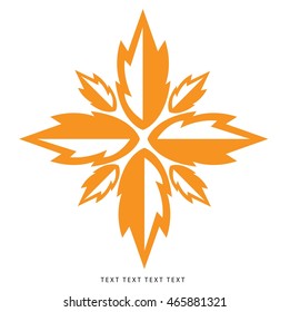 Vector flower symbols