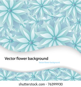 Vector flower template design