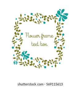 Vector - Flower wedding invitation card, save the date card, greeting card