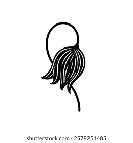 vector of a flower which is a supporting element in the design to beautify the appearance