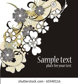 Vector flowers