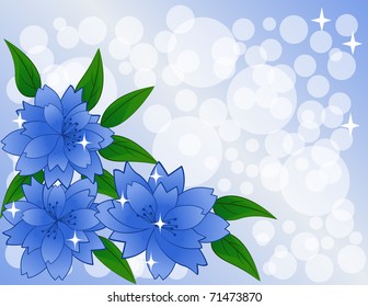	Vector flowers