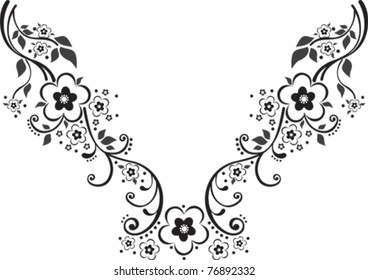 Vector flowers