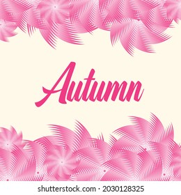 Vector of flowers background for banner and many more