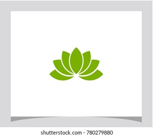 vector flowers. leaf. organic. abstract green icon logo design eps 10