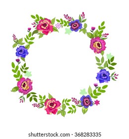 Vector flowers set. Elegant floral collection with isolated leaves and flowers, hand drawn. Design for invitation, wedding or greeting cards