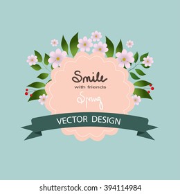 Vector flowers set. Floral collection with leaves and flowers. Spring or summer design for invitation, wedding or greeting cards. Floral wreath for your own combinations