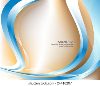 vector flowing lines