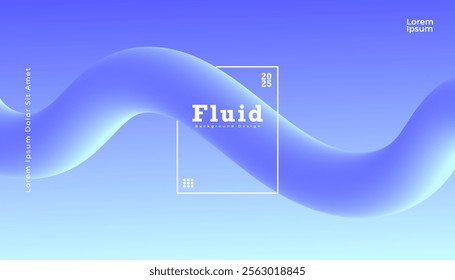 Vector fluid background, duo-tone, harmonious color gradient. Minimalist and elegant style for your page needs