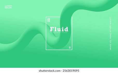 Vector fluid background, duo-tone, harmonious color gradient. Minimalist and elegant style for your page needs