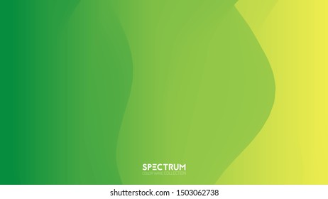 Vector fluid color blend spectrum background. Liquid color flow. trendy warped vibrant surface. Colorful flux wave. Gradient transitions poster. For covers, presentations, designs.