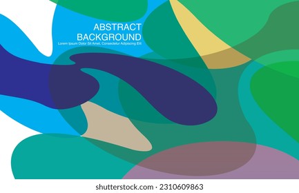 Vector fluid and Colorful background