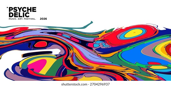 Vetor de fluido groovy hippie 70s fundos. redemoinho, padrão de redemoinho. Estética Y2k. Social Media Stories Modelo, textura distorcida e trançada em estilo psicodélico retrô moderno para música e arte