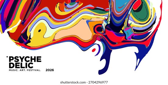 Vector of fluid groovy hippie 70s backgrounds. swirl, twirl pattern. Y2k aesthetic. Social Media Stories Template, distorted and Twisted texture in trendy retro psychedelic style for music and art