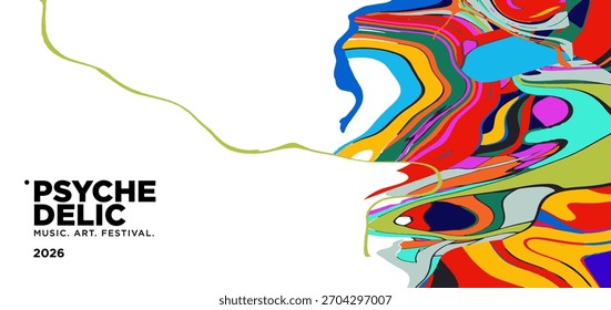 Vector of fluid groovy hippie 70s backgrounds. swirl, twirl pattern. Y2k aesthetic. Social Media Stories Template, distorted and Twisted texture in trendy retro psychedelic style for music and art