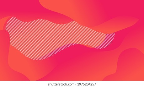 Vector fluid shapes colorful geometric background