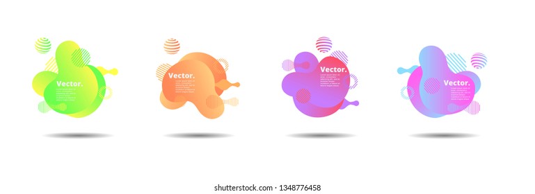 Vector fluid for text Vector graphics for hipsters. dynamic frame stylish geometric black background. element for design business cards, invitations, gift cards, flyers, brochures and landing page