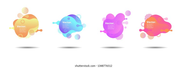 Vector fluid for text Vector graphics for hipsters. dynamic frame stylish geometric black background. element for design business cards, invitations, gift cards, flyers, brochures and landing page