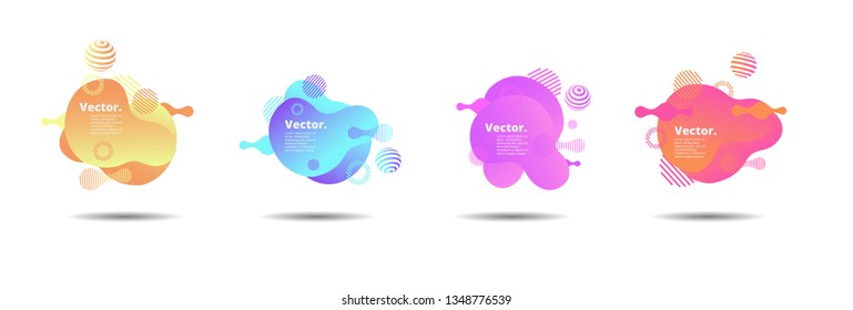 Vector fluid for text Vector graphics for hipsters. dynamic frame stylish geometric black background. element for design business cards, invitations, gift cards, flyers, brochures and landing page