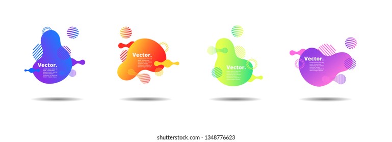 Vector fluid for text Vector graphics for hipsters. dynamic frame stylish geometric black background. element for design business cards, invitations, gift cards, flyers, brochures and landing page