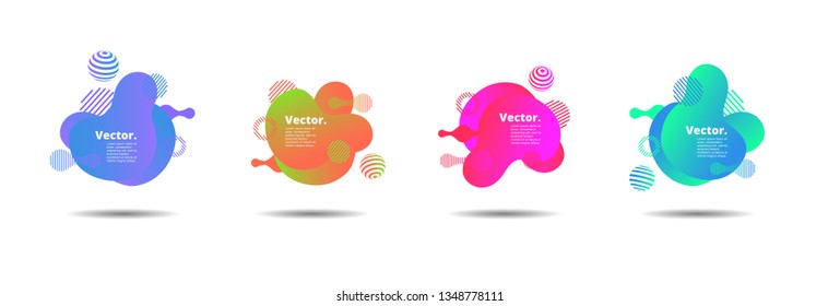 Vector fluid for text Vector graphics for hipsters. dynamic frame stylish geometric black background. element for design business cards, invitations, gift cards, flyers, brochures and landing page